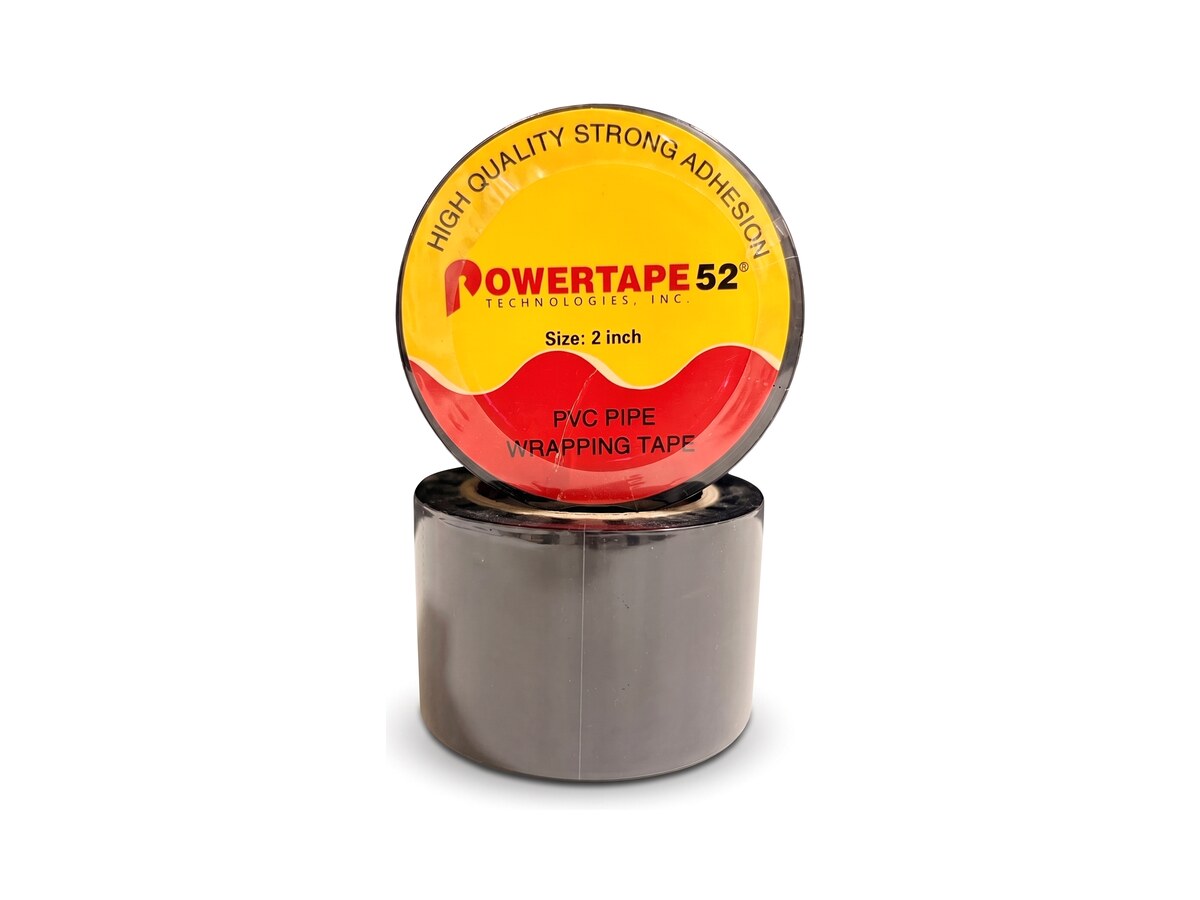 PVC Pipe Wrapping Tape — Black